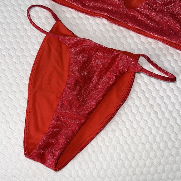 NEW Tularosa Bikini Set red spice XS - Picture 8 of 13